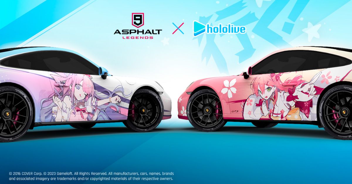 Asphalt X Hololive – collab event